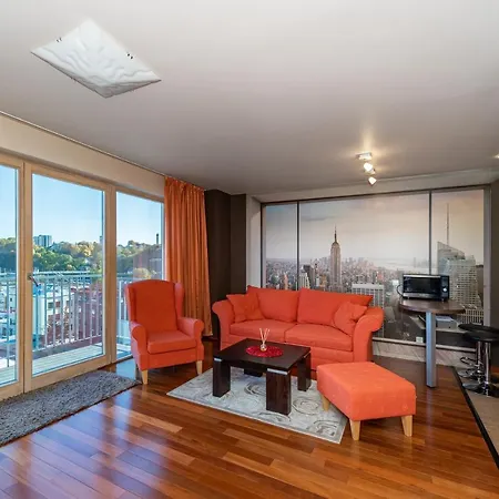 Panoramic City Centre Apartment By Polo Apartments Каунас Экстерьер фото